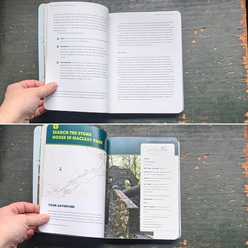 Oregon & Washington 50 Hikes with Kids book by Wendy Gorton, Like New - Picture 6 of 10